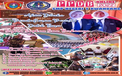 Penerimaan Peserta Didik Baru Online SMP Negeri 1 Kwandang Tahun Pelajaran 2022/2023